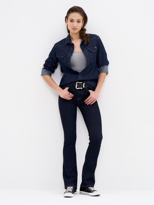 Dámske denimové nohavice ADELA BOOTCUT 558